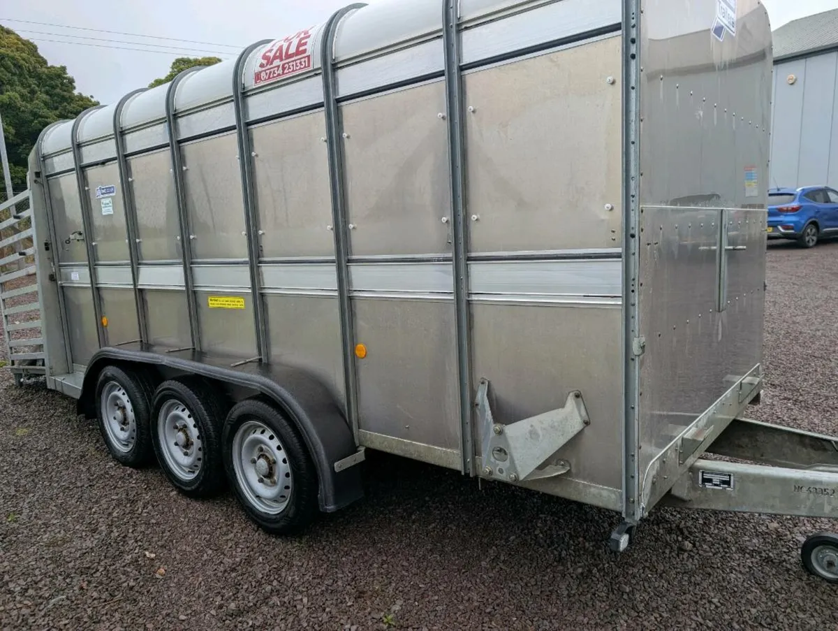 Ifor Williams Tri-Axle Cattle/Sheep(no Vat) - Image 2
