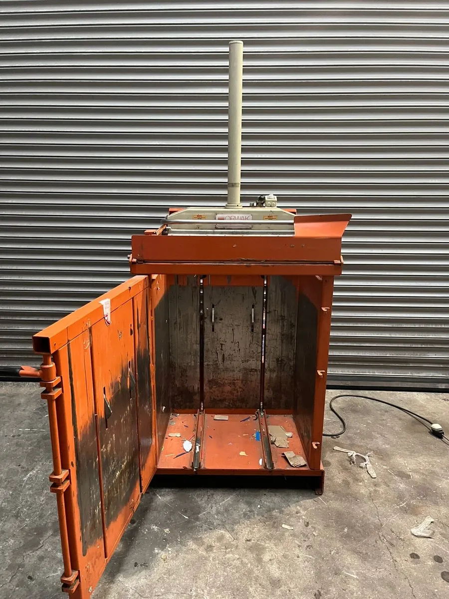 Cardboard plastic baler compactor recycling - Image 4