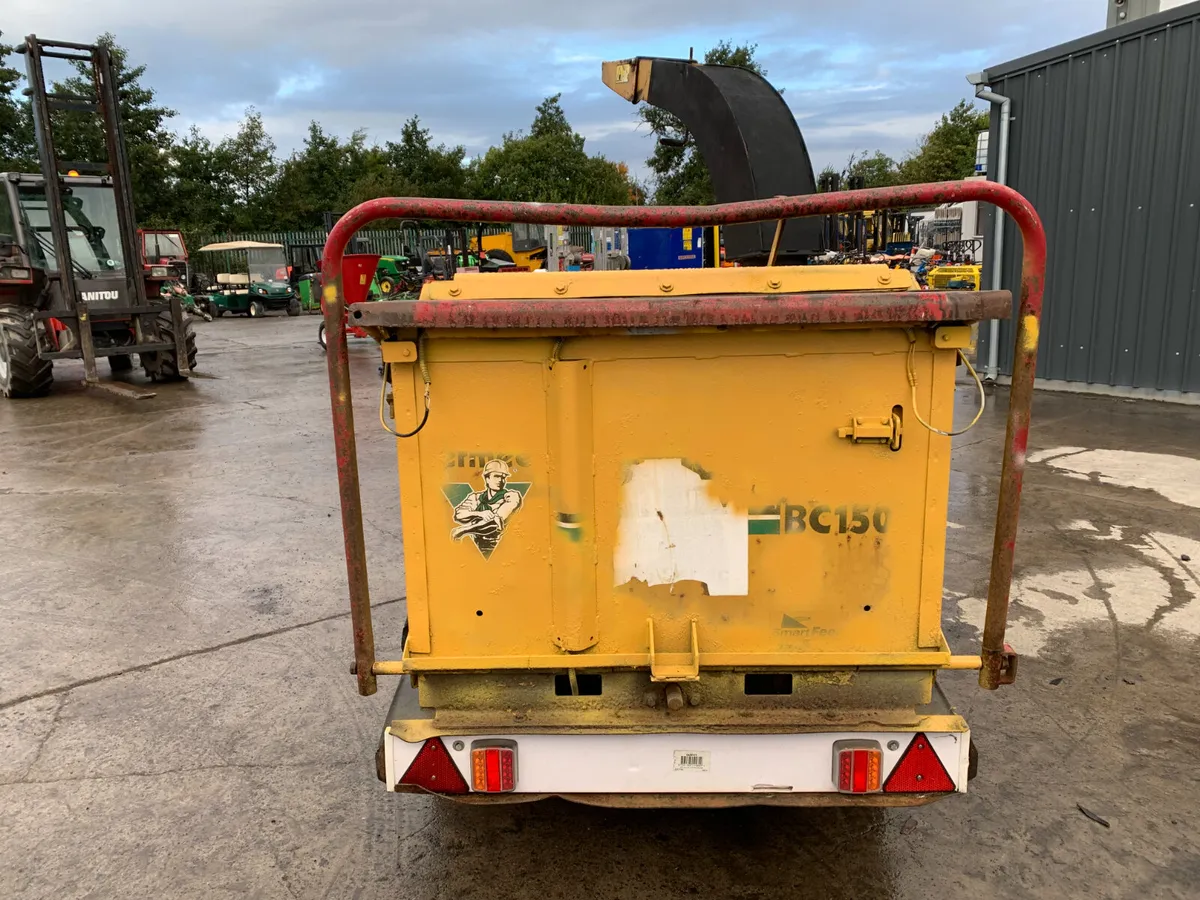 VERMEER BC150 FAST TOW DIESEL WOOD CHIPPER FOR AUC - Image 4