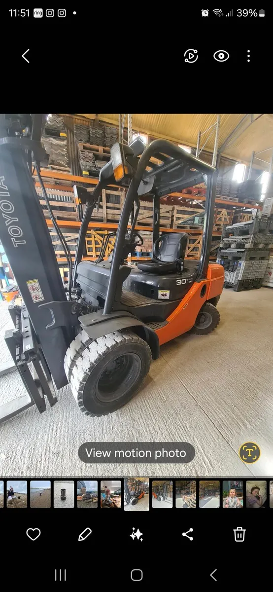 Toyota forklift - Image 2