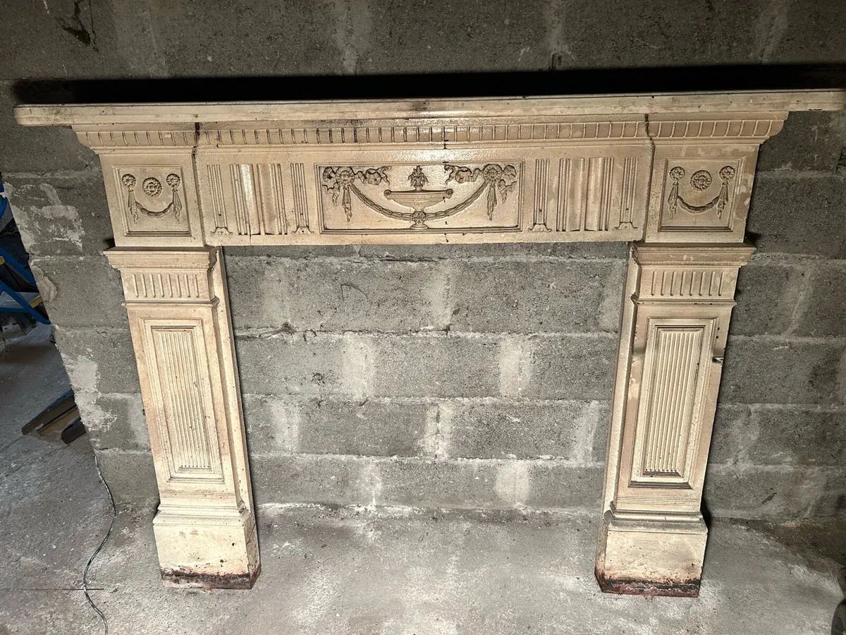 Cast iron fireplace surround - Image 1