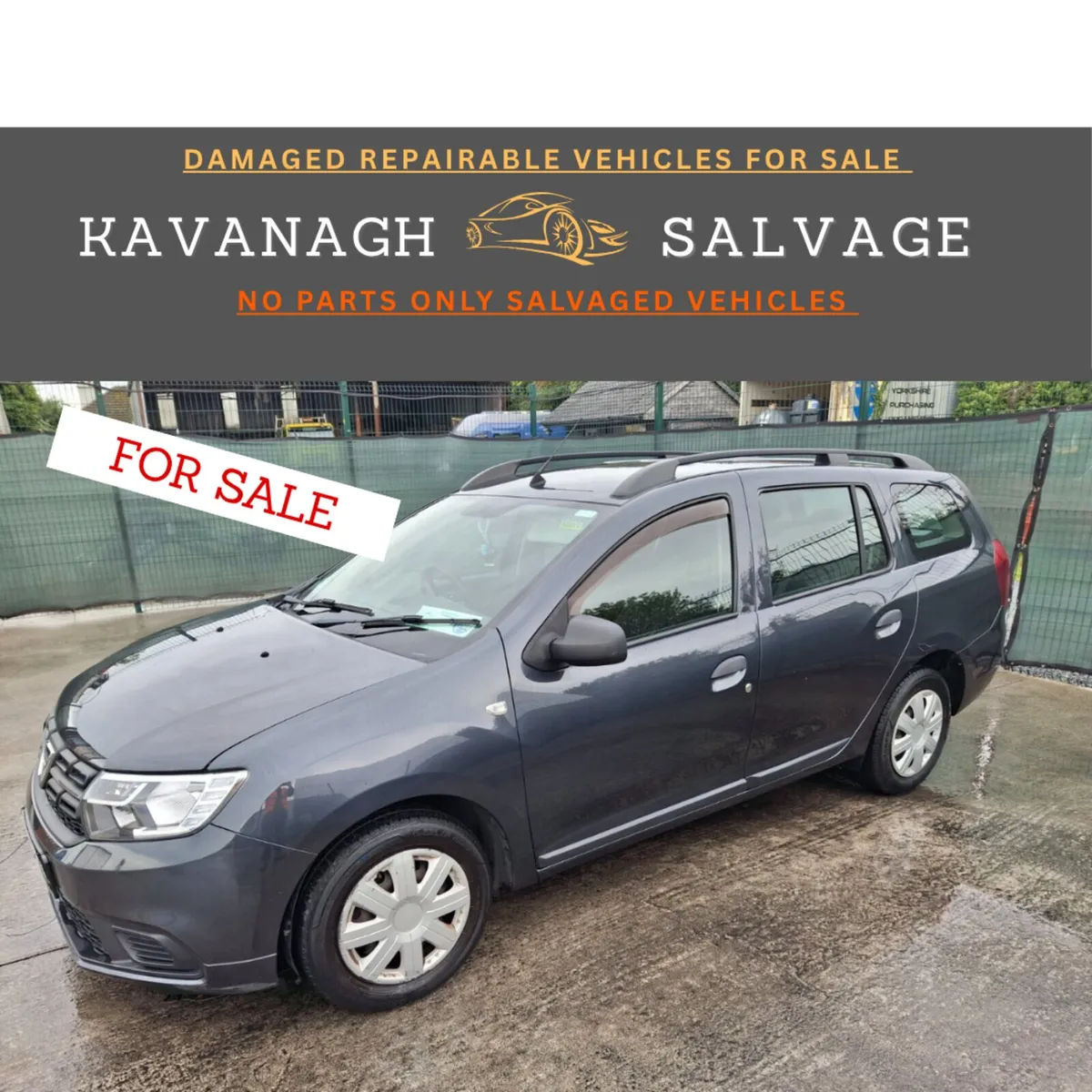 2018 Dacia Logan Alternative very light damage - Image 1