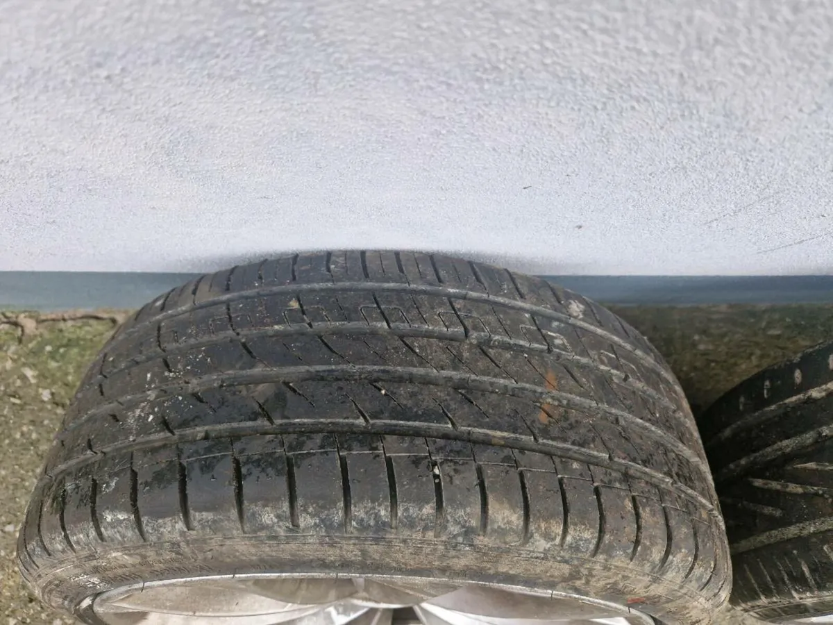 Set of vw sirocco wheels with tyres - Image 2