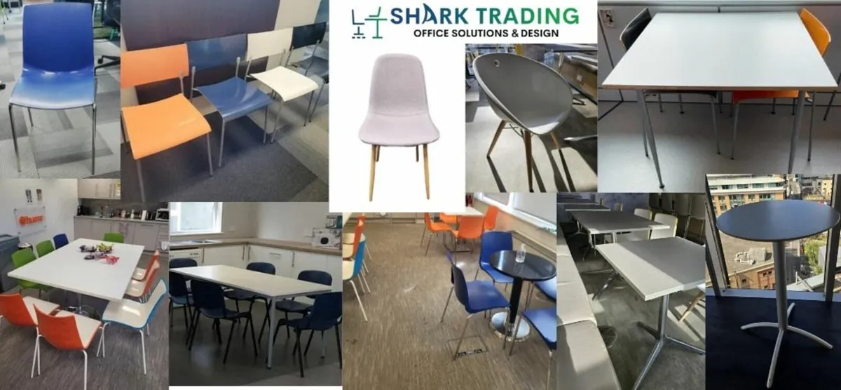 Canteen Tables and Chairs - Image 1