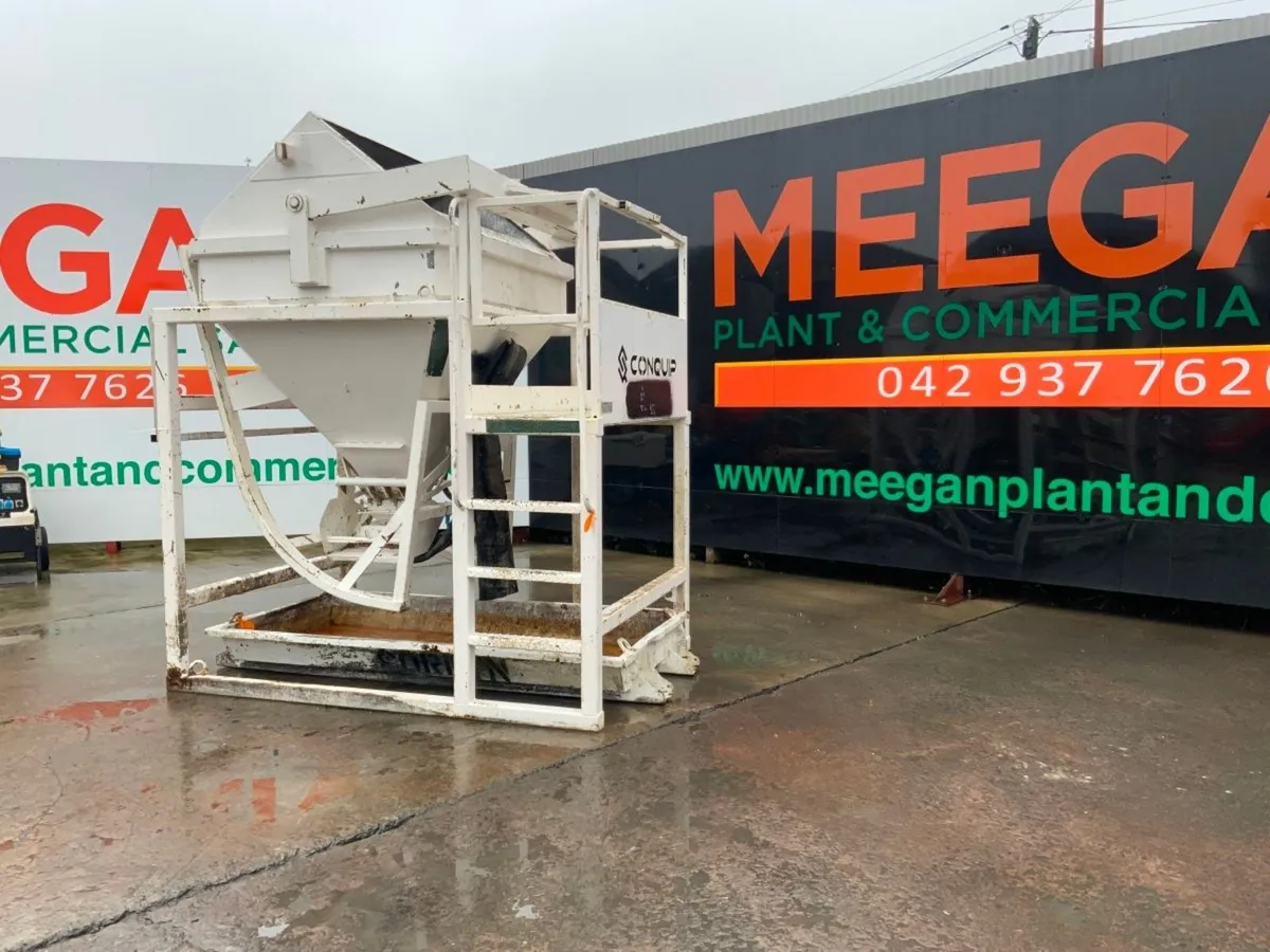 CONQUIP CONCRETE SKIP & WASHOUT STAND....026 - Image 1
