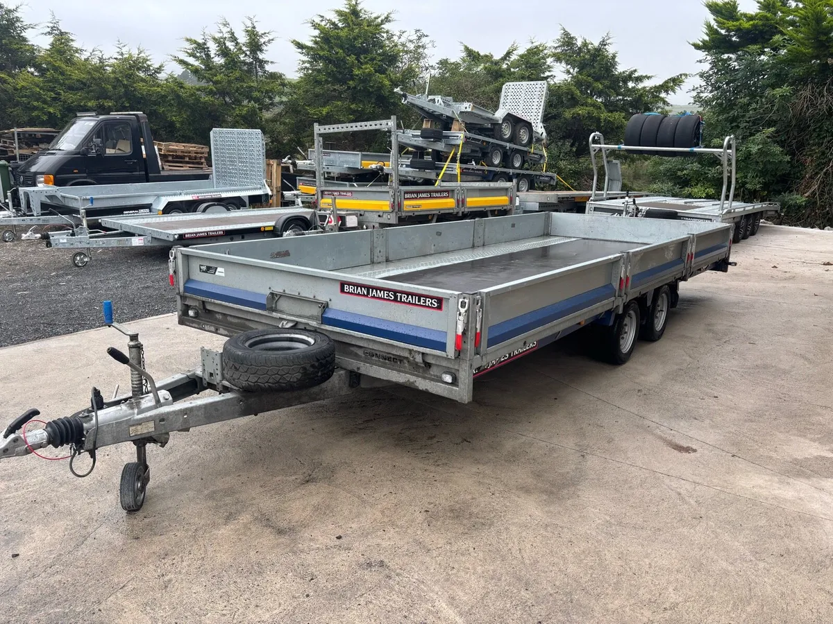Brian James Cargo Connect Dropside Trailer 18ft - Image 1
