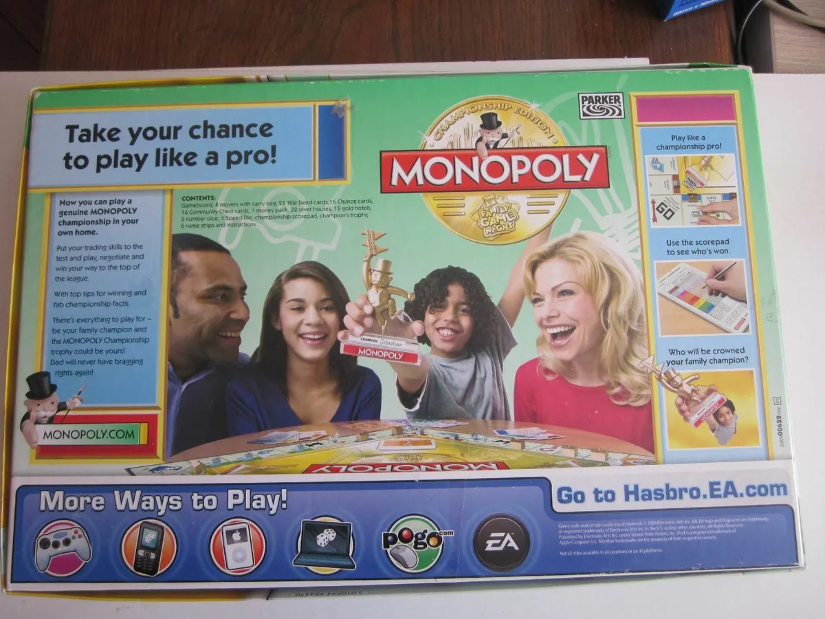 Monopoly Championship Edition Hasbro - Image 2