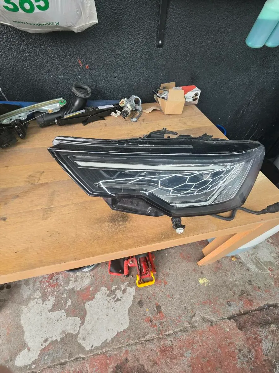 2020 AUDI A6 HEADLAMP LEFT SIDE