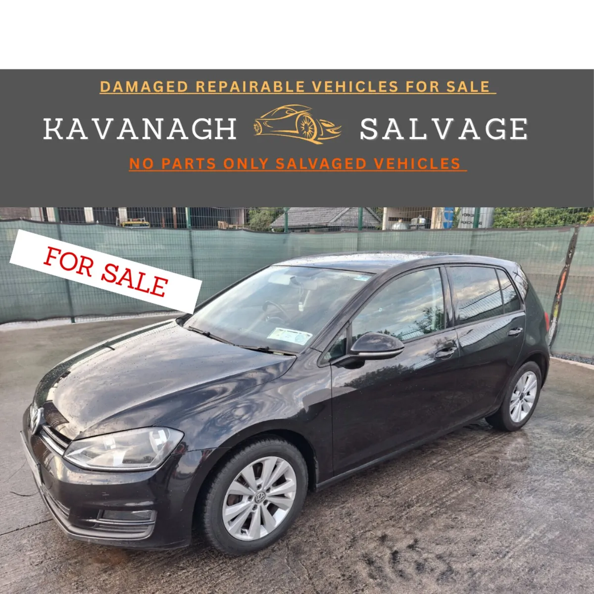 2013 Volkswagen Golf 1.6 Tdi No Damage - Image 1