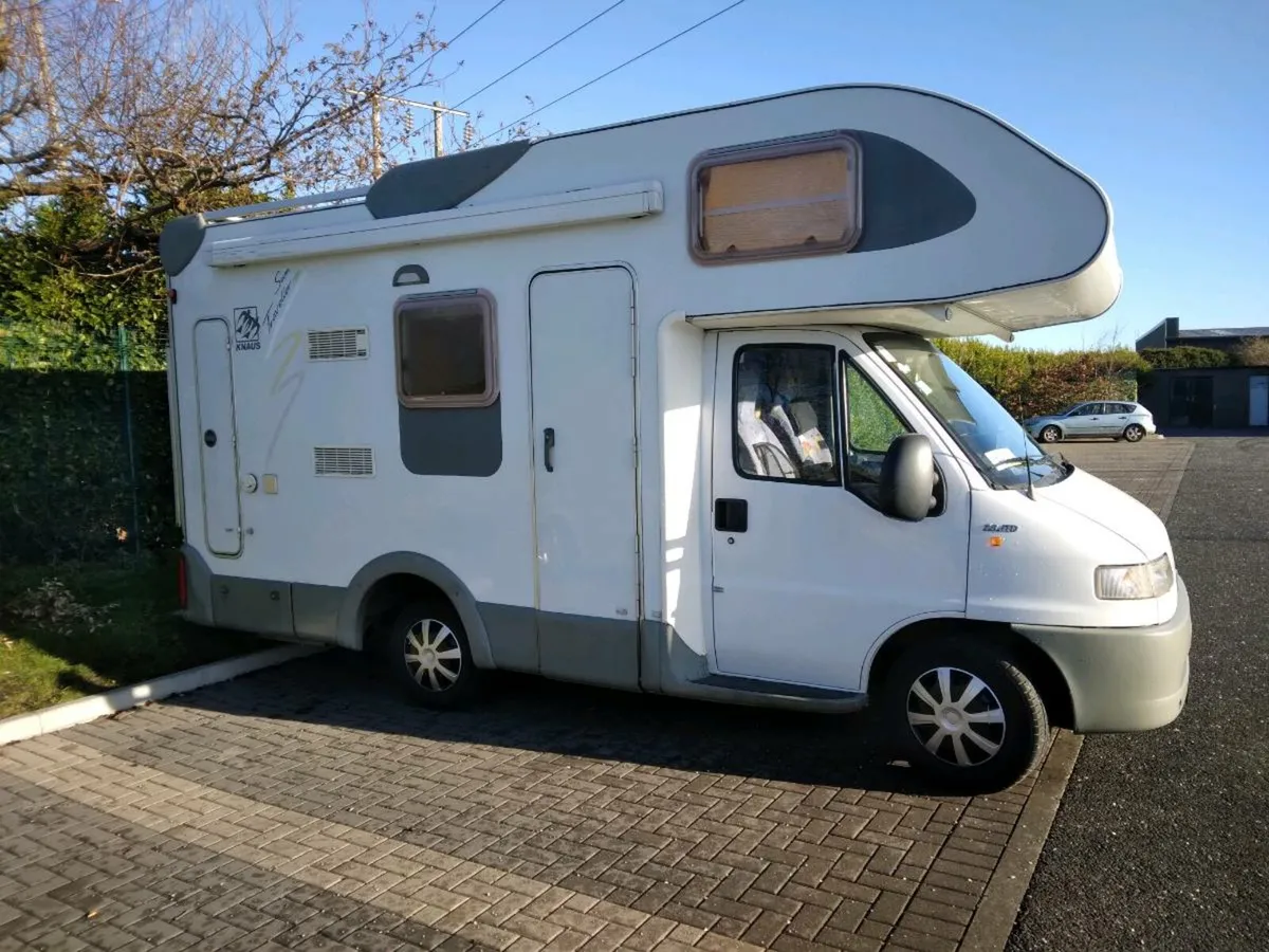 Camper Van Motorhome (Knaus) 4 berth - Image 1