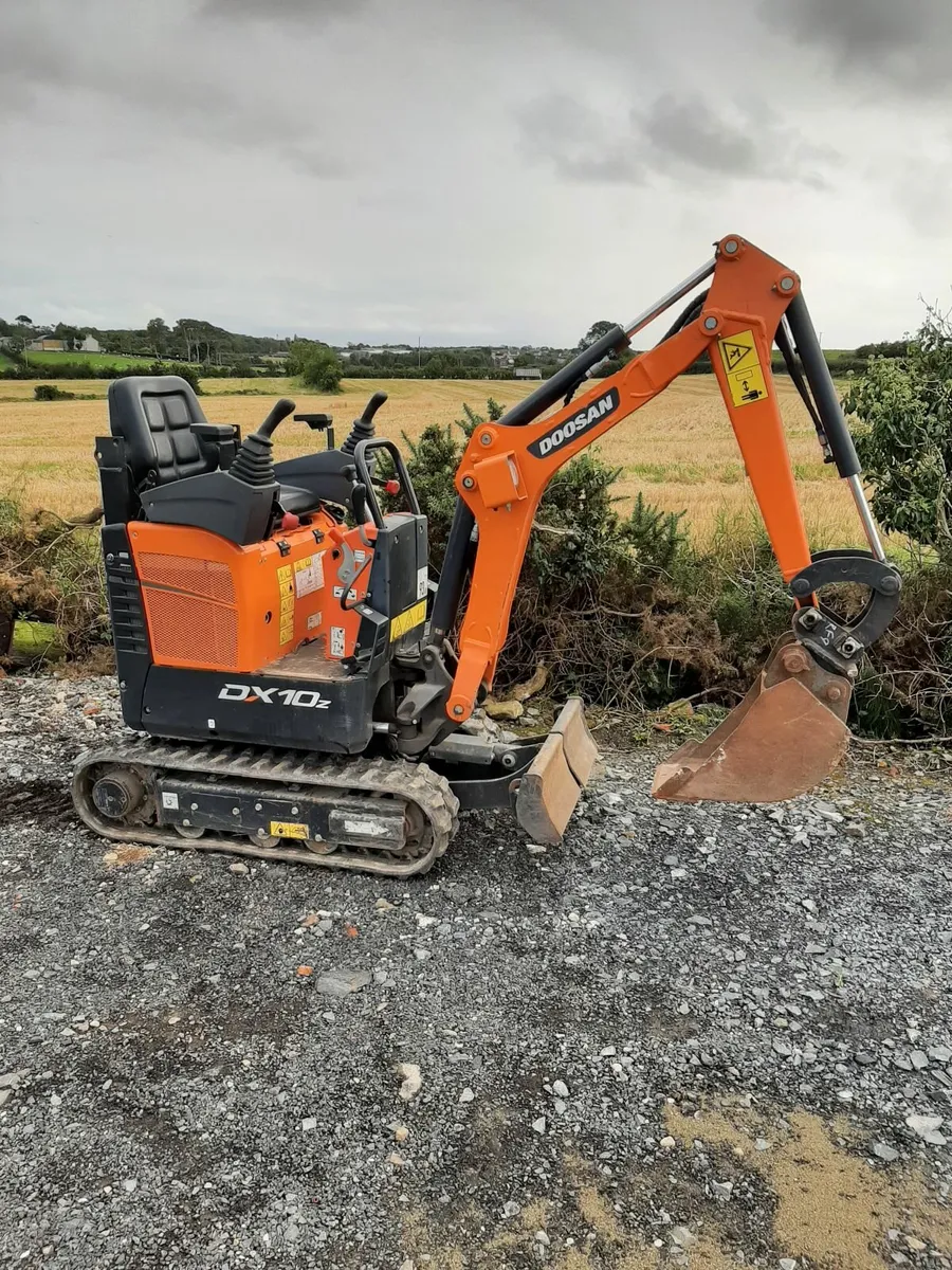 Doosan micro digger 2020 - Image 4