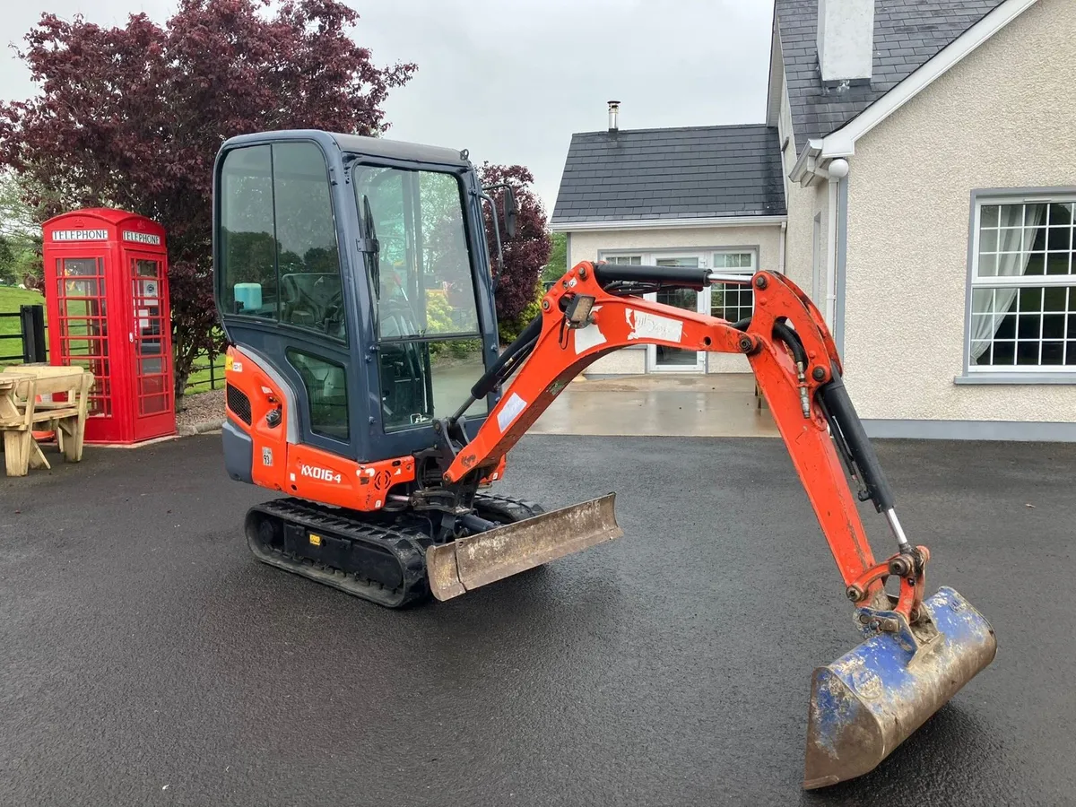 2016 Kubota 1.6 Tonne Digger - Image 3