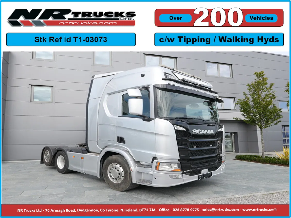 Scania R450 NG Highline 6x2  Tag Axle Auto Gearbox - Image 1