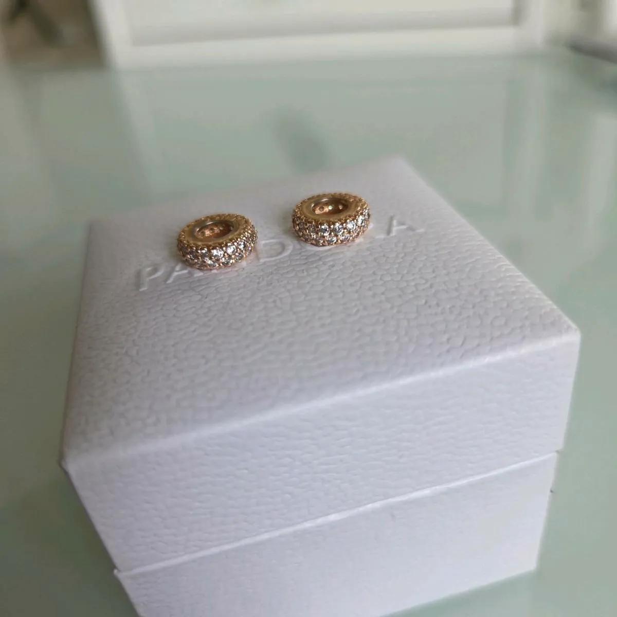 Pandora spacer charm  rose gold - Image 2