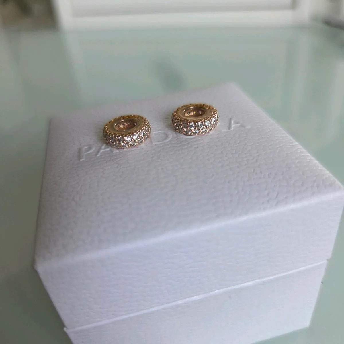 Pandora spacer charm  rose gold - Image 4