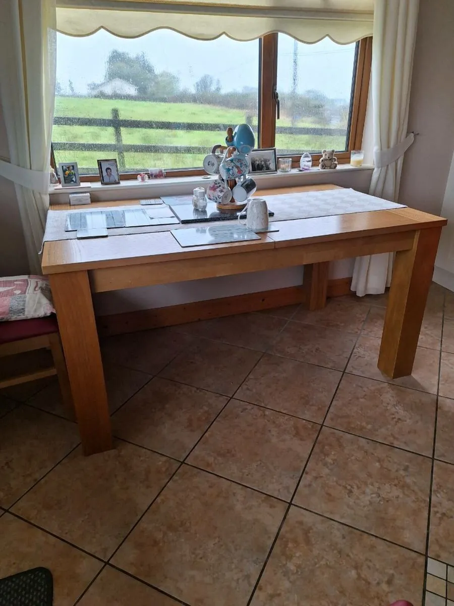Table plus 6 chairs. - Image 1
