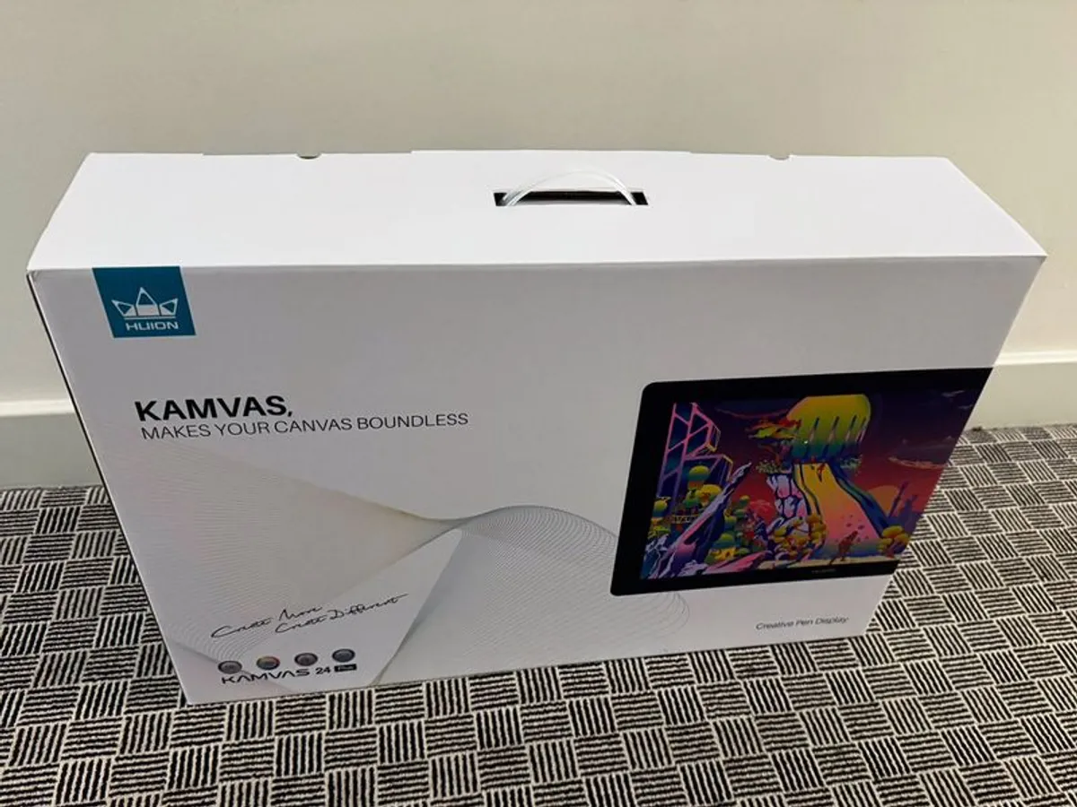 Huion Kamvas 24 Plus Graphics Tablet  Like New Perfect Condition - Image 2