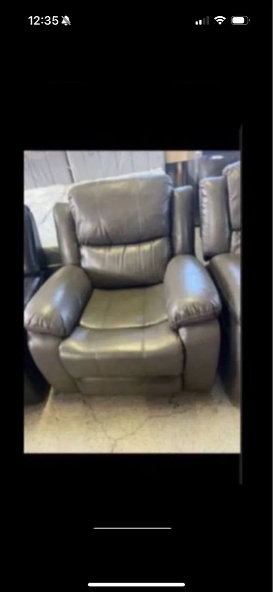 New leather suites grey or black - Image 3