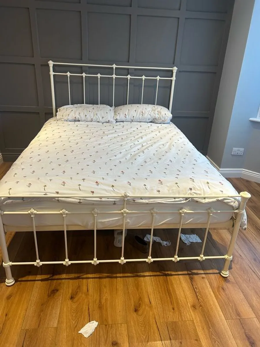 King Size Steele Framed bed - Image 1