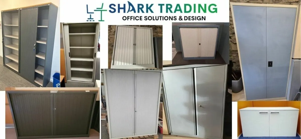 Tambour Units and Storage Cabinets - Image 1