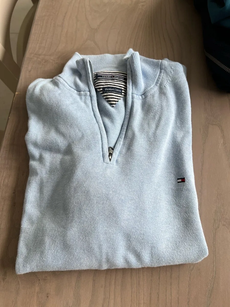 Half zip designer jumpers - Image 1