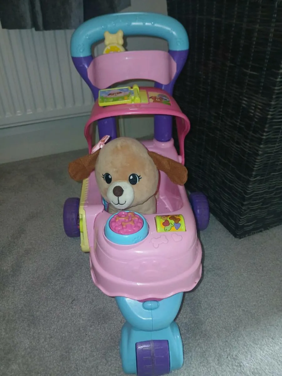 V Tech Push Along Pet Carrier. (Price New €40) - Image 3