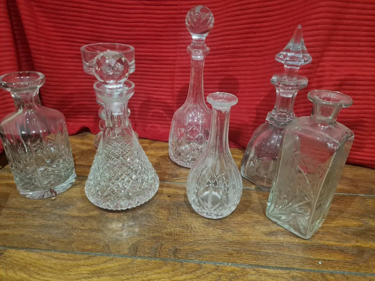 Glass decanters