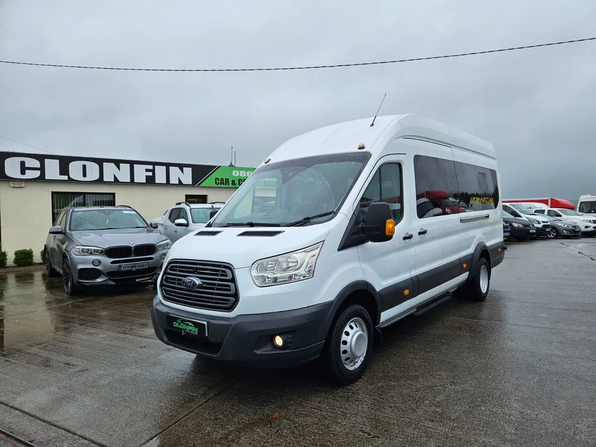 2017 FORD TRANSIT 17 SEATER MINIBUS 2.2L 155 BHP T - Image 1