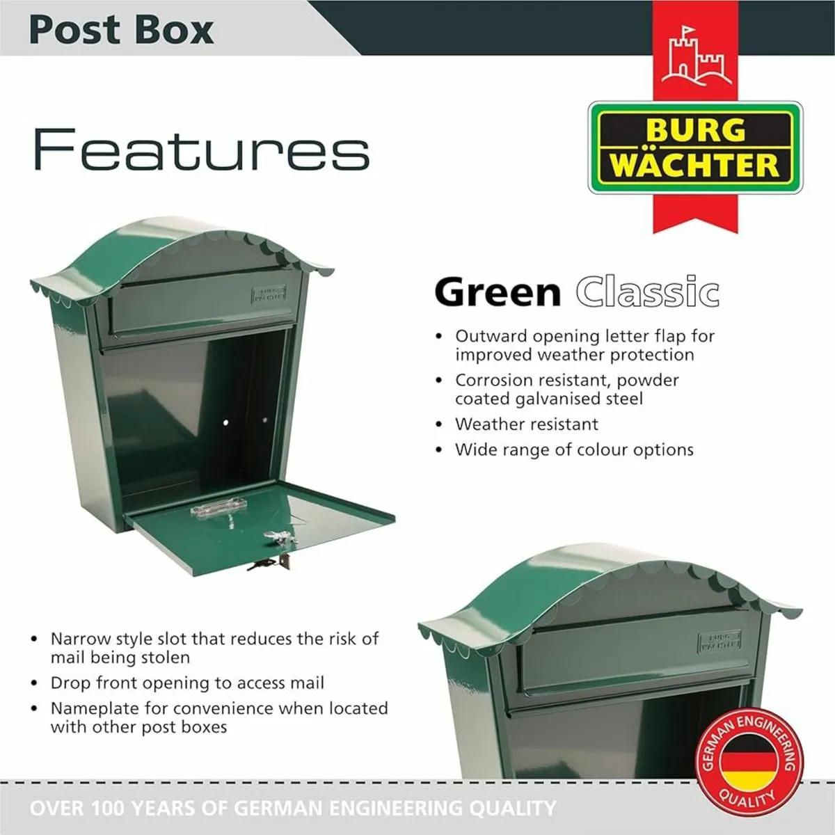 Letter box Burg Wachter - Image 3