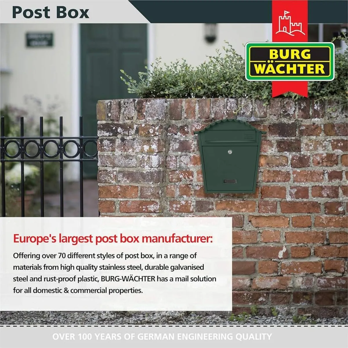 Letter box Burg Wachter - Image 4
