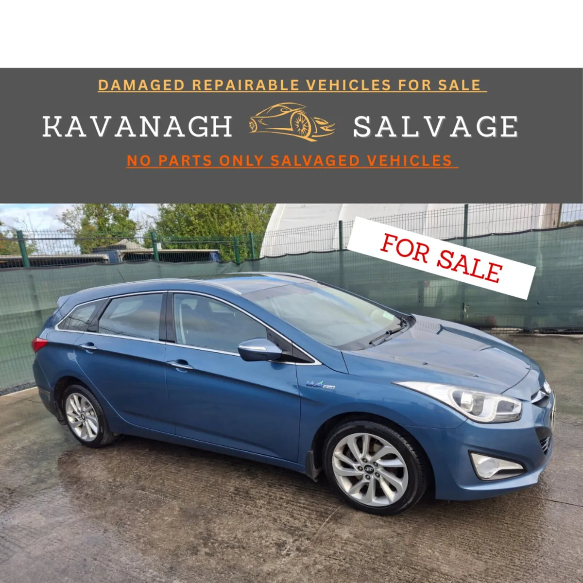 2015 Hyundai i40  Executive  light damage - Image 1
