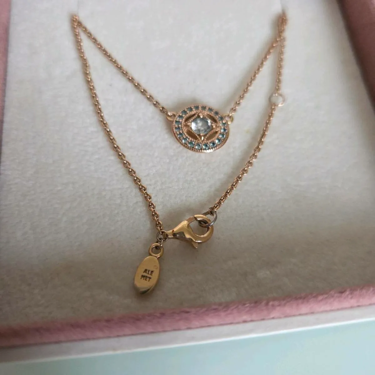 Pandora necklace rose gold - Image 4