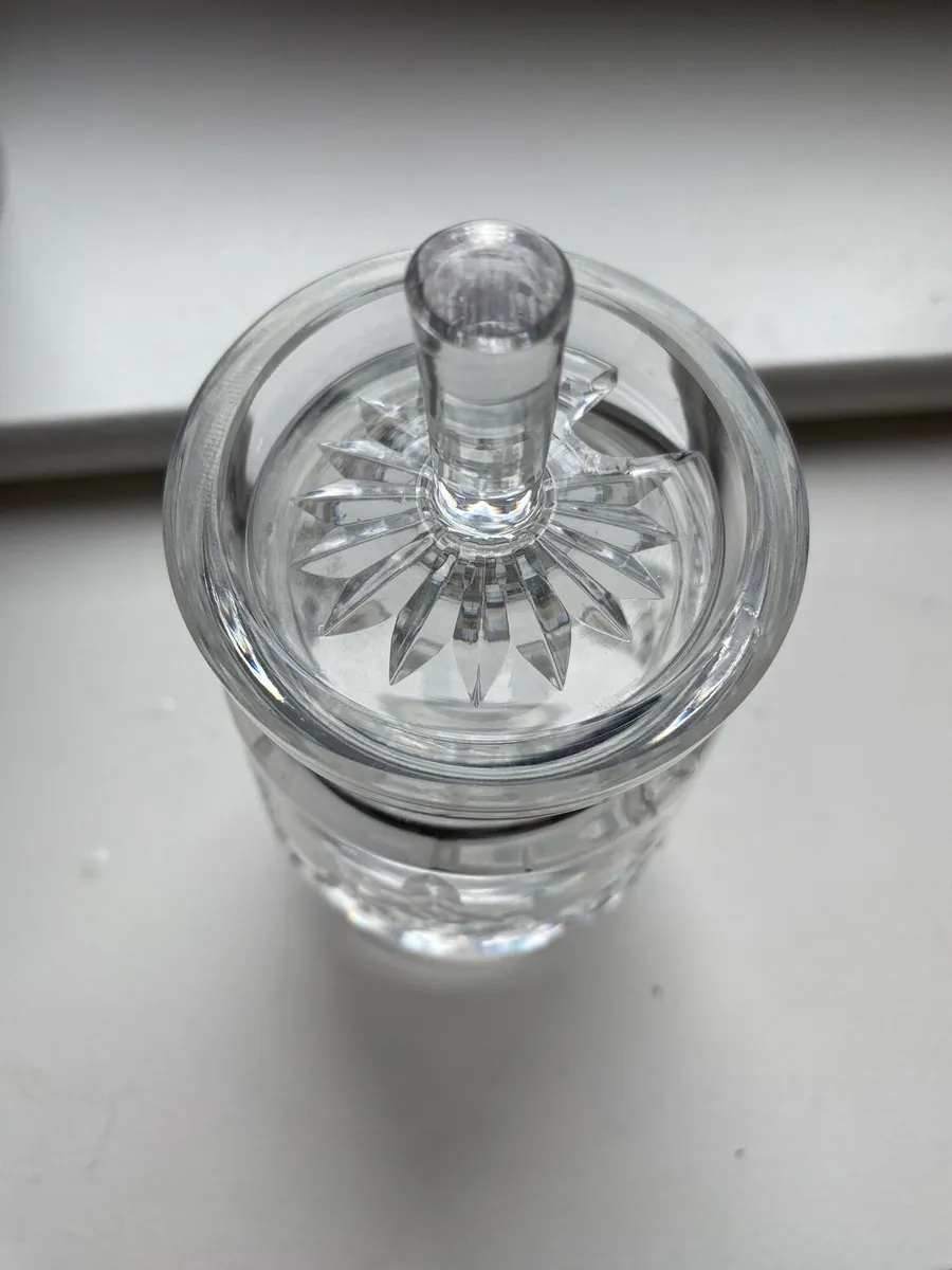 Vintage Waterford Crystal Condiment Jar - Image 3