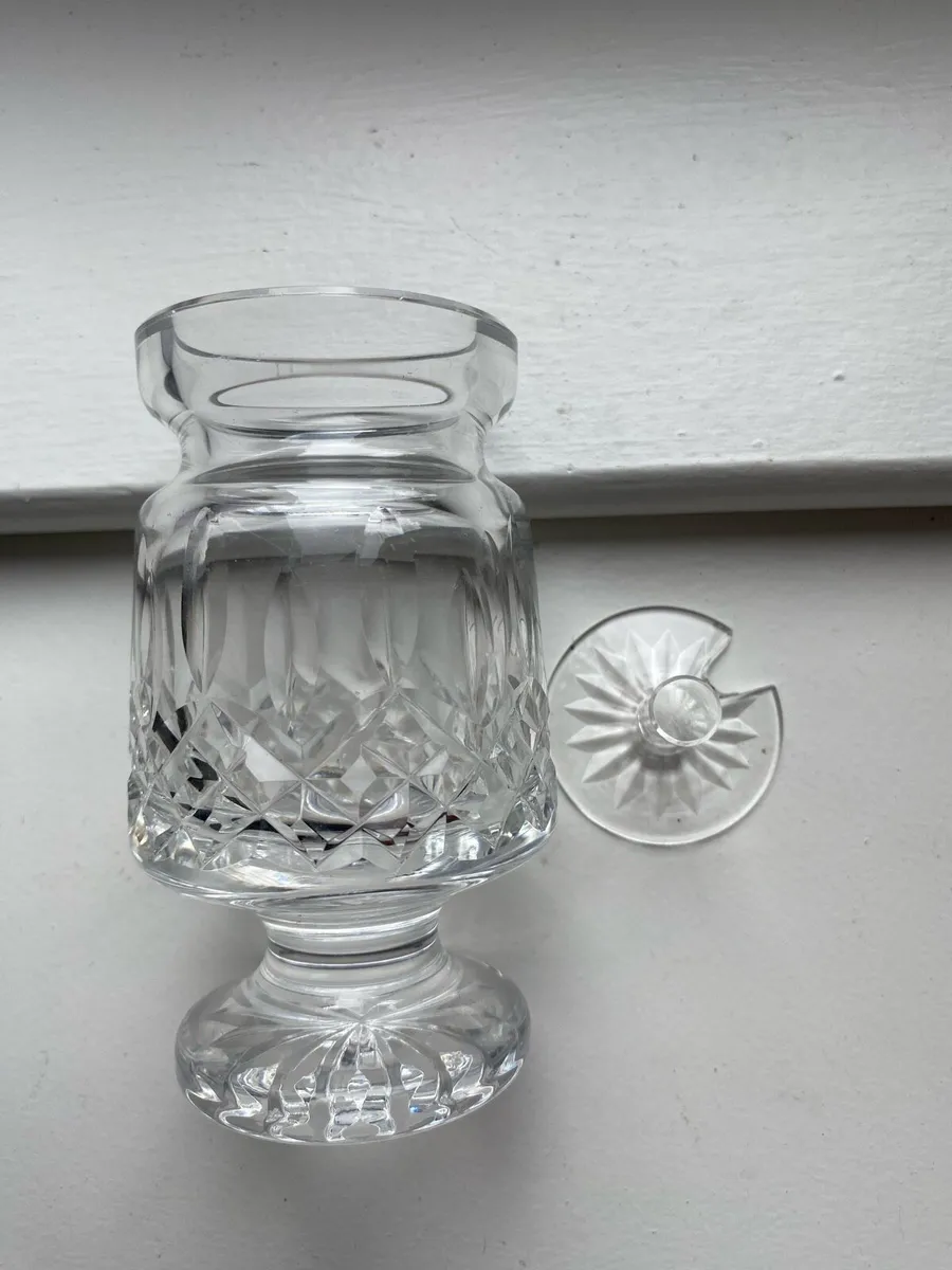 Vintage Waterford Crystal Condiment Jar - Image 4