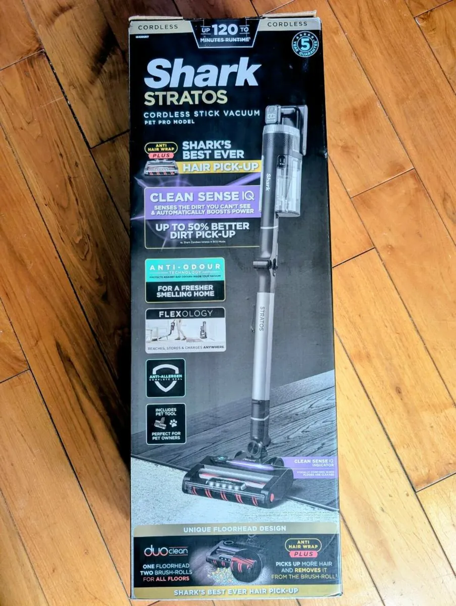 Shark Stratos Vacuum Cleaner Brand New IZ420UKT - Image 3