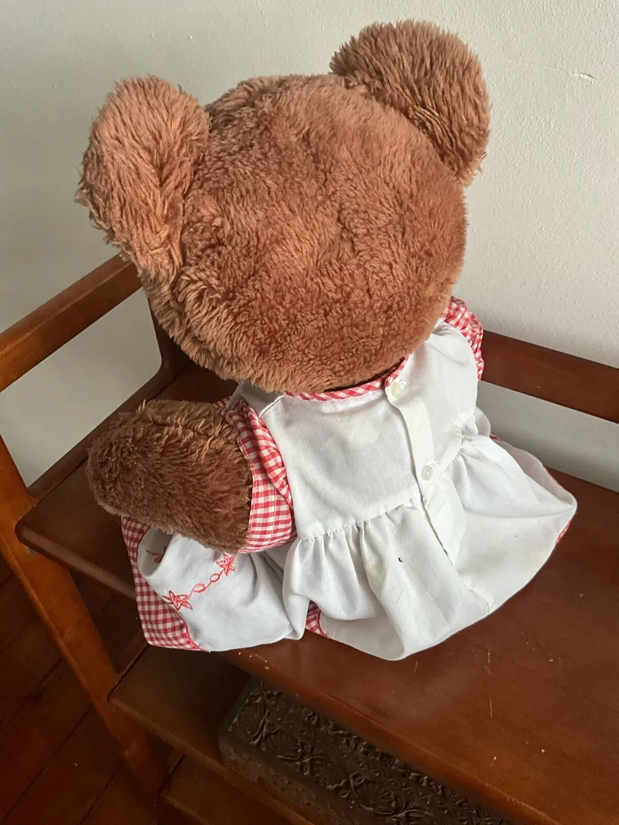 Vintage Brown Teddy Bear - Image 2