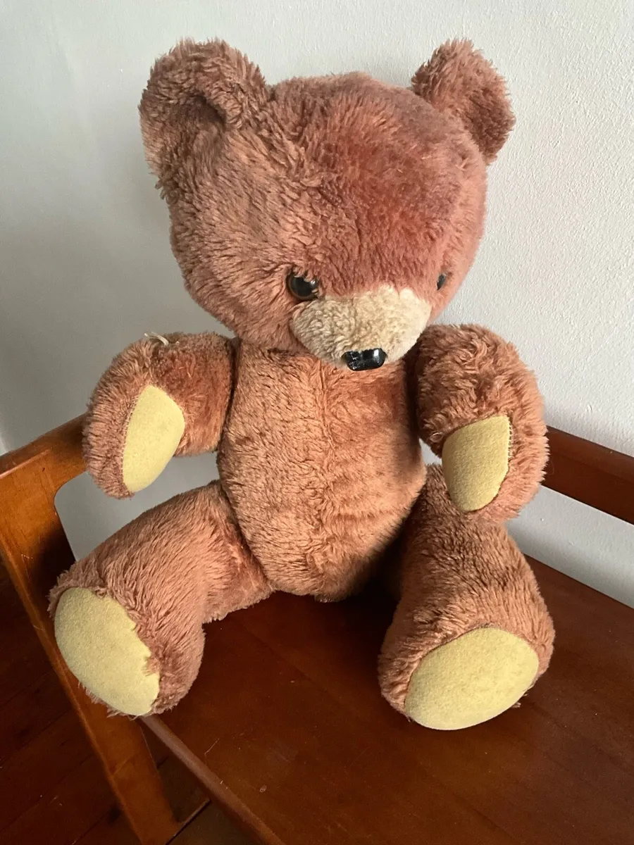 Vintage Brown Teddy Bear - Image 3