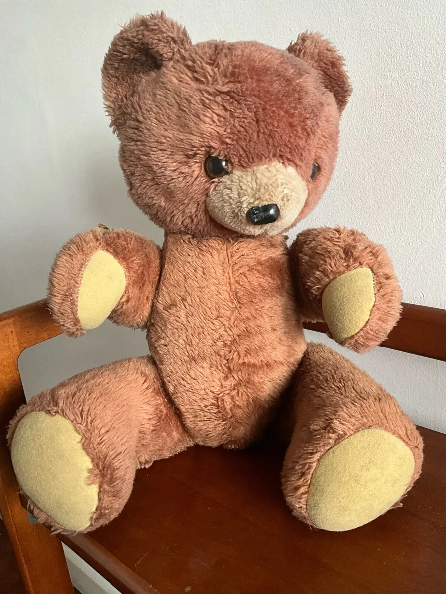 Vintage Brown Teddy Bear - Image 4