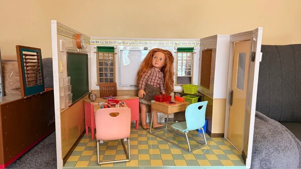 Our Generation Awesome Academy Schoolroom Playset with doll - Image 1