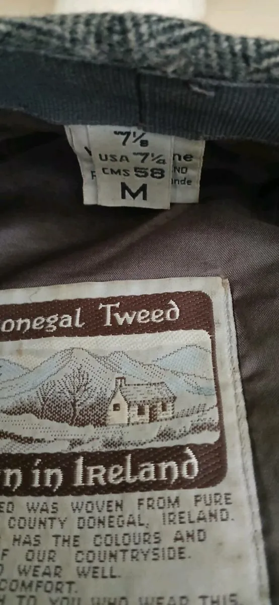 Jonatan Richard Donegal Tweed Cap - Image 4