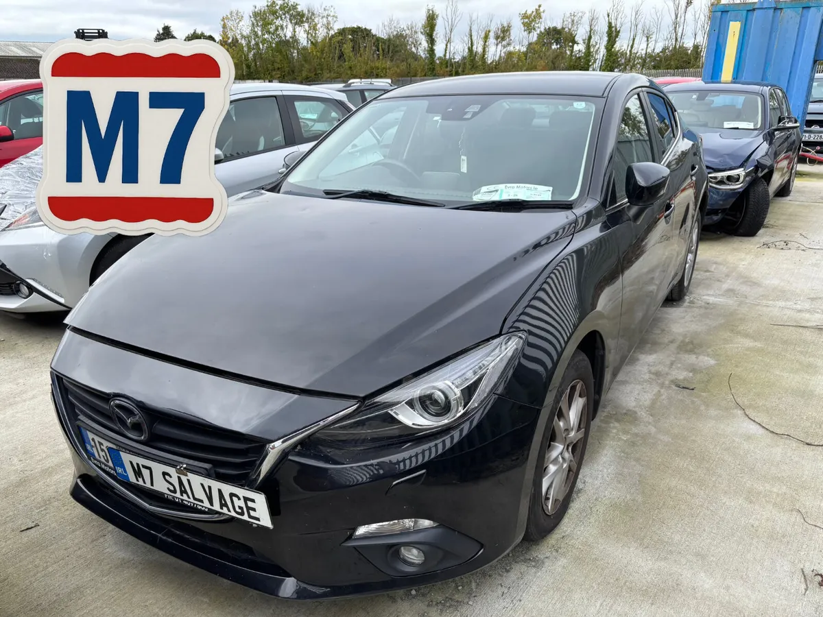 15 Mazda 3 Exe 1.6 Diesel 110km NCT 6/27  Drives - Image 1