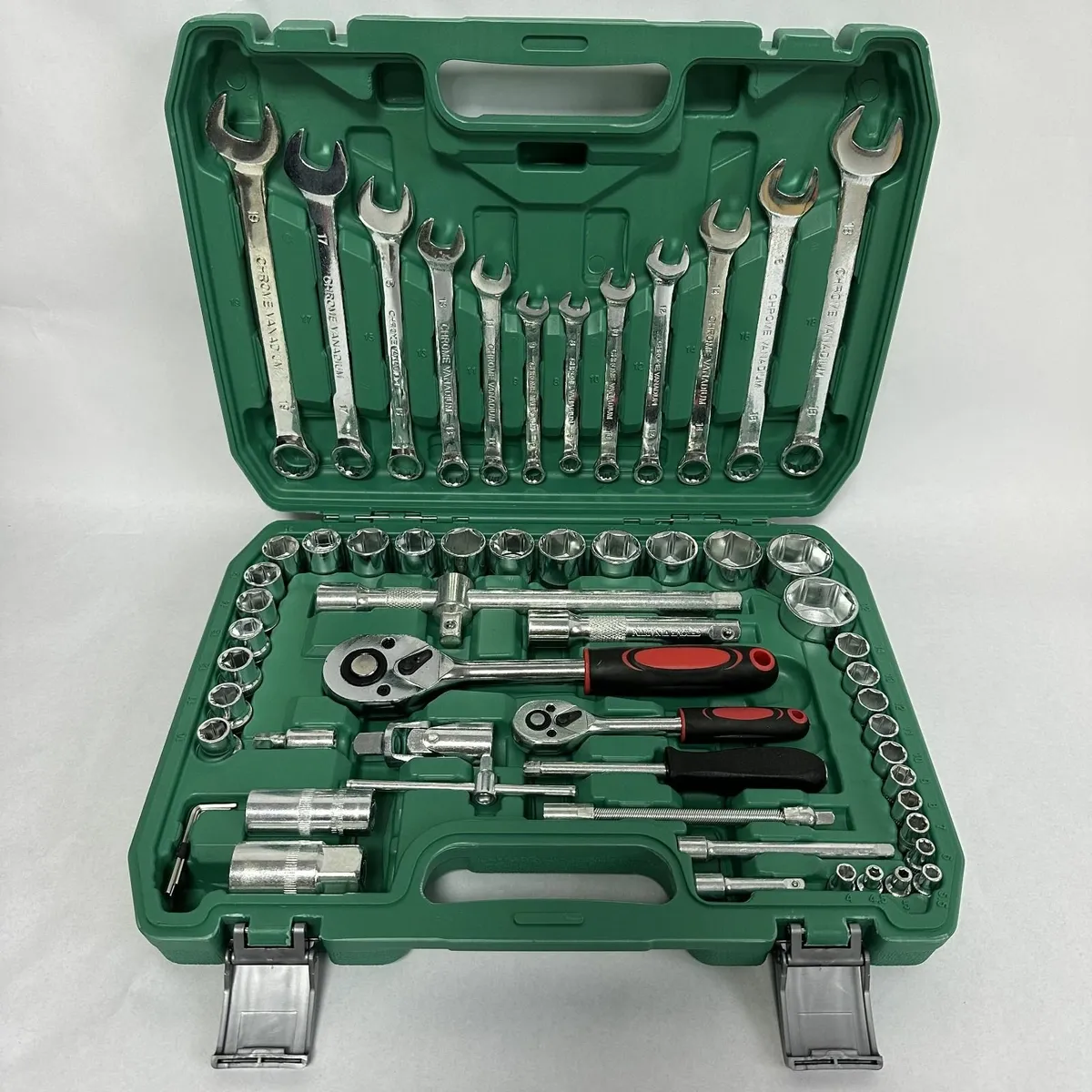 61 Piece spanner socket set - Image 1