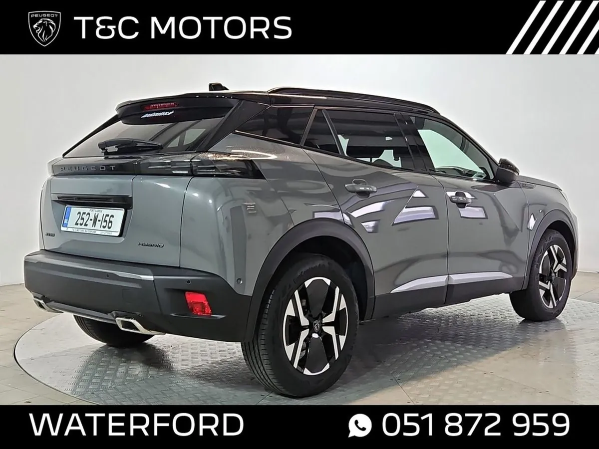 Peugeot 2008  Ex Demo  Hybrid GT Model  Front Rea - Image 3