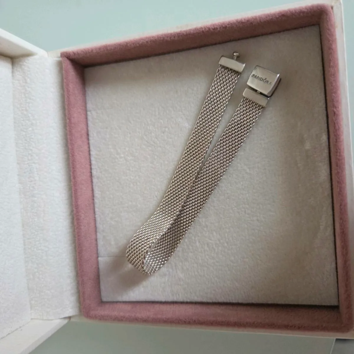 Pandora mesh bracelet size small 15cm - Image 3