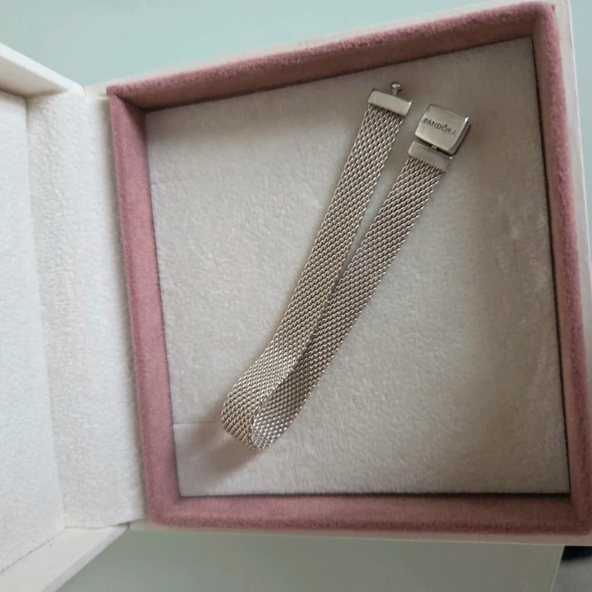 Pandora mesh bracelet size small 15cm - Image 4