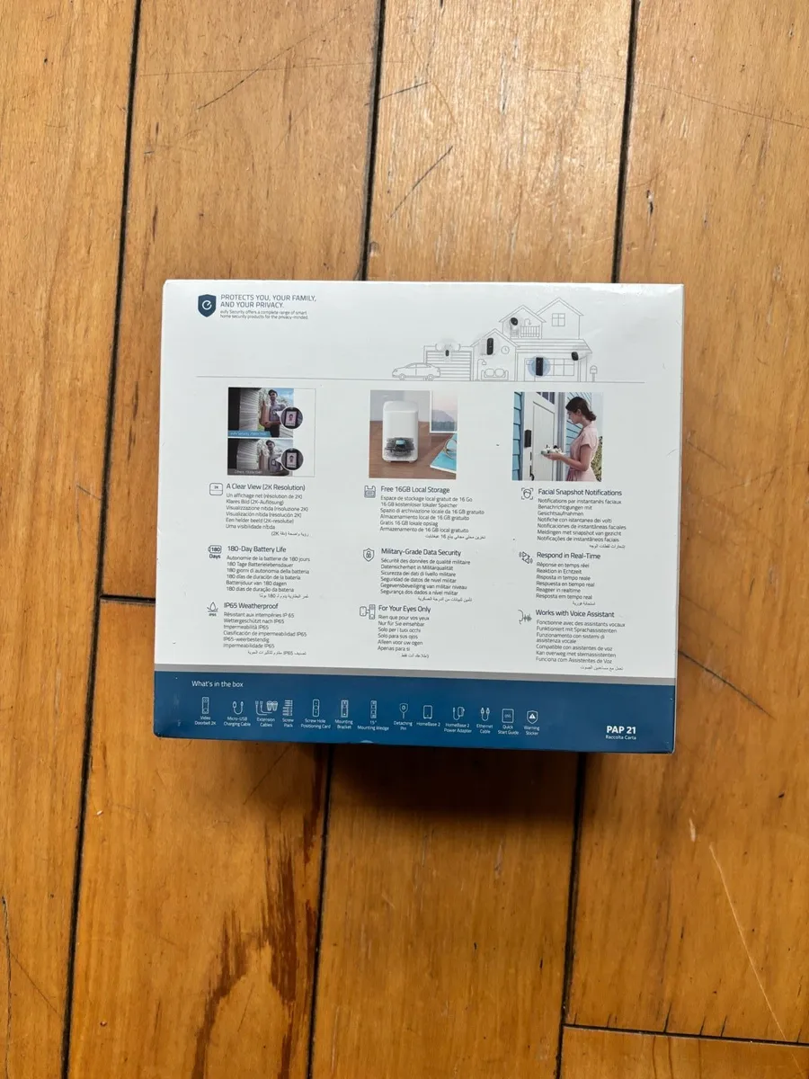 Eufy 2K HD Doorbell  - Unopened - Image 2