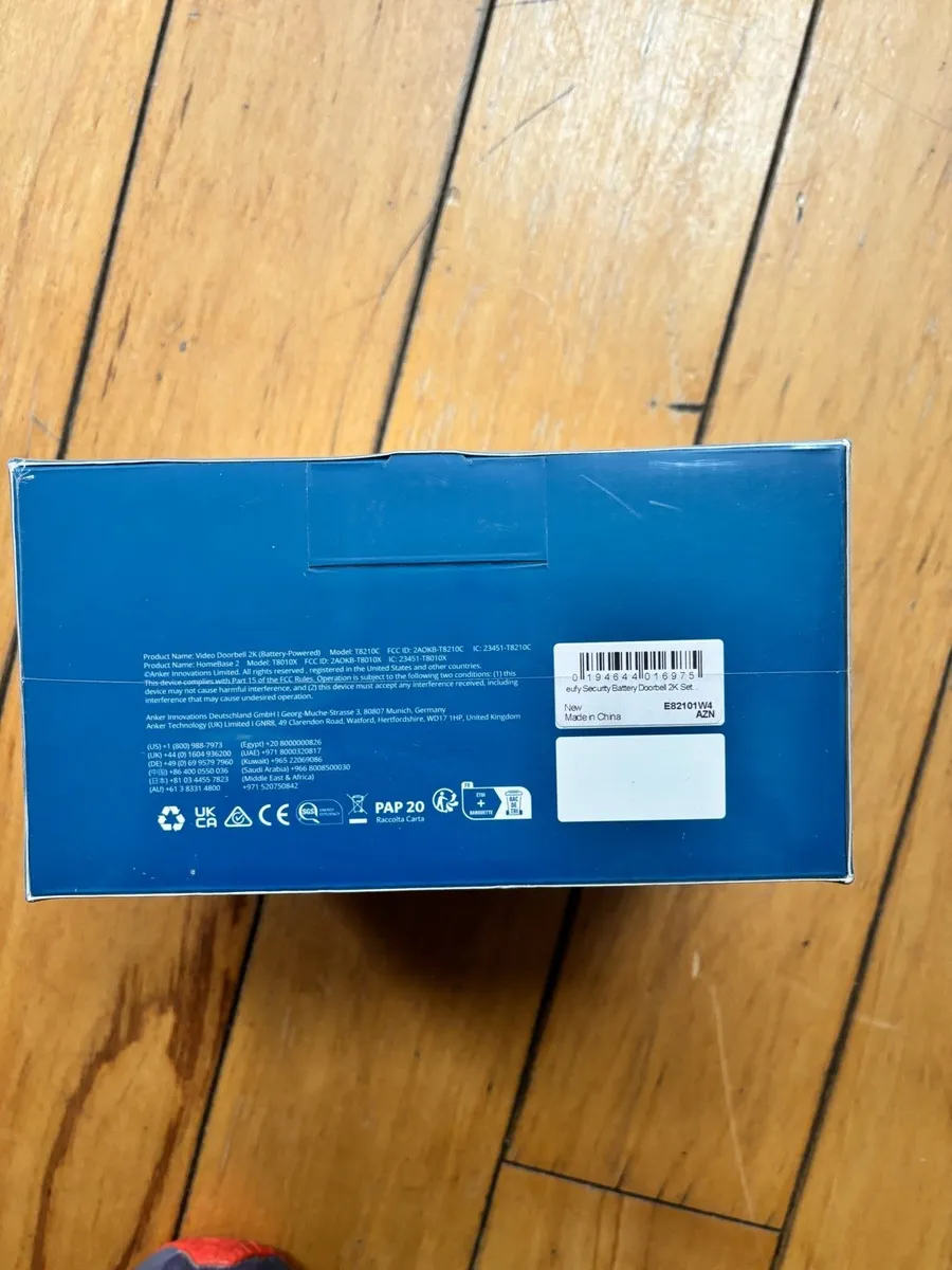Eufy 2K HD Doorbell  - Unopened - Image 4