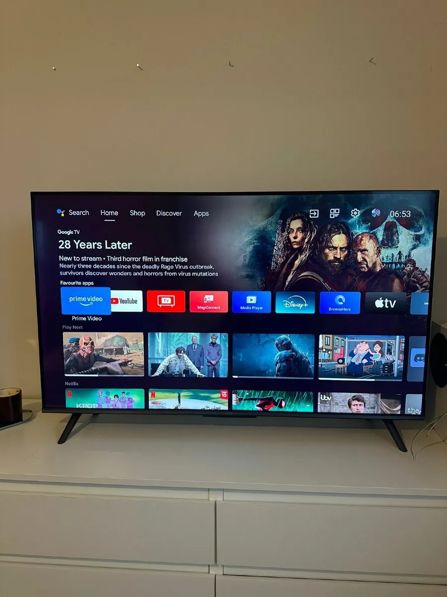 TCL Smart TV 43 inch QLED HDR 4K - Image 1