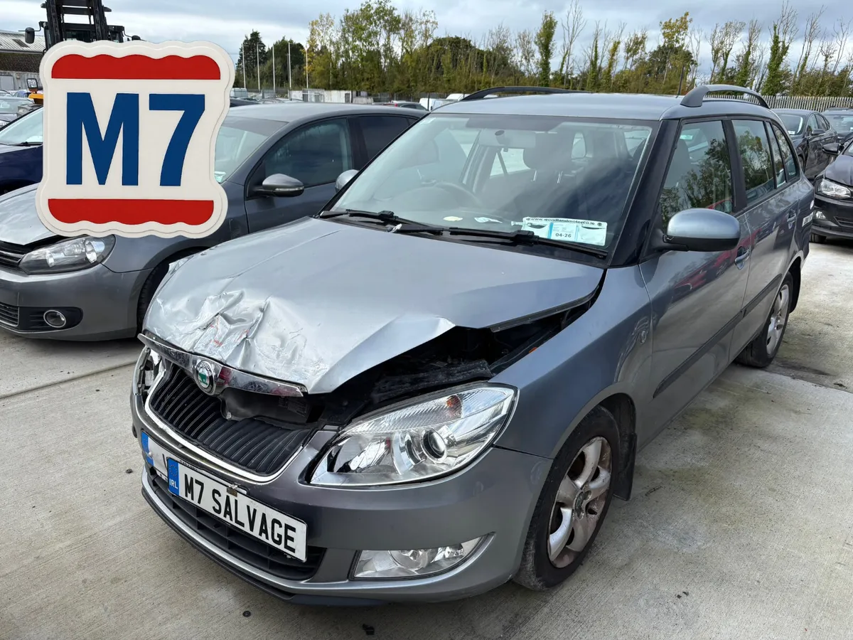 13 Fabia AMB 1.2 Petrol 128km NCT 6/26 Starts - Image 1