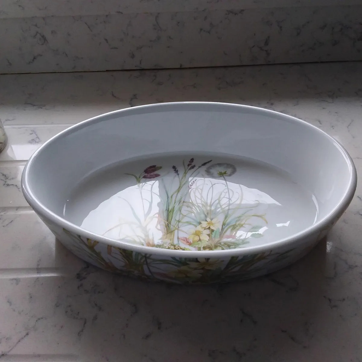 Vintage French Pillivite 2 Serving Dishes & 6 Rame - Image 3
